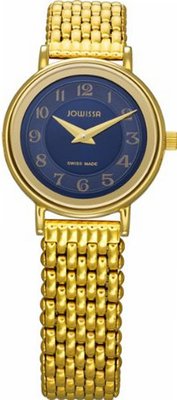 Jowissa J4.044.S Bari Gold PVD Stainless Steel Blue Sunray Dial