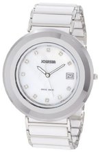 Jowissa J6.003.L Cyclon White Ceramic Mother-of-Pearl Date