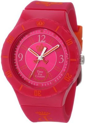 Juicy Couture 1900823 "Taylor" Hot Pink Jelly Strap