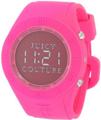 Juicy Couture 1900881 Sport Couture Digital Neon Pink Jelly Strap