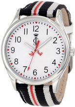 Juicy Couture 1900915 Juicy Stripes Grosgrain Leather Strap