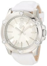 Juicy Couture 1900940 Surfside White Embossed Leather Strap