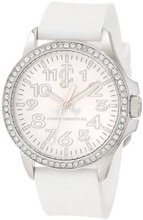 Juicy Couture 1900961 Jetsetter White Silicone Strap