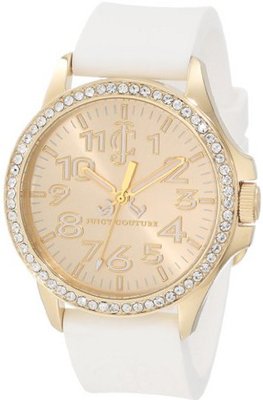 Juicy Couture 1900966 Jetsetter White Silicone Strap