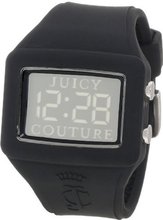 Juicy Couture 1900985 "Chrissy" Black Silicone Digital