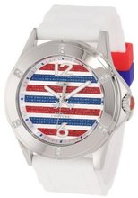 Juicy Couture 1900998 Rich Girl Nautical White Silicone Strap