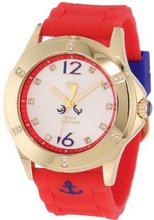 Juicy Couture 1900999 Rich Girl Nautical Red Silicone Strap