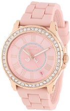 Juicy Couture 1901054 Pedigree Dusty Rose Silicone Strap
