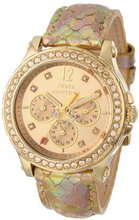 Juicy Couture 1901062 Pedigree Gold Metallic Leather Strap