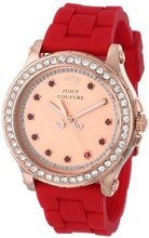 Juicy Couture 1901068 Pedigree Red Silicone Strap