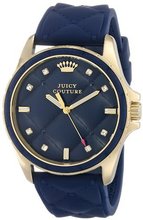 Juicy Couture 1901099 Stella Navy Quilted Silicone Dial