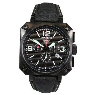 Junkers Horizon Airplane Chronograph, Alarm 6792-2