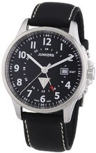 Junkers Tante JU Series GMT with Corrugated Black Dial 6848-2