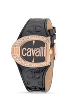 Just Cavalli r7251160509 36mm Stainless Steel Case Black Leather Mineral