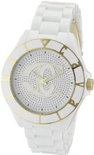 Just Cavalli r7253113015 42mm Resin Case White Resin Mineral