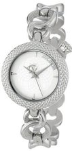 Just Cavalli R7253137615 Lily Round Stainless Steel Silver Dial