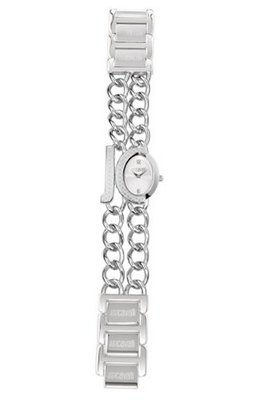 Just Cavalli r7253193645 28mm Silver Steel Bracelet & Case Mineral