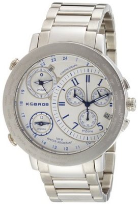 K&BROS 9453-2 On The Road 3 Movements Stainless Steel