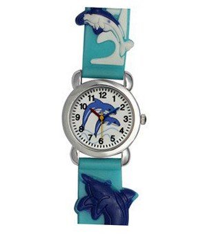 TRENDY FASHION Sky Blue Kids w/ Dolphin Design BY FASHION DESTINATION