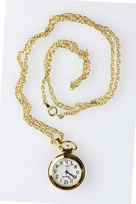 uKarmas Canvas Trendy Fashion POCKET WATCH NECKLACE By Fashion Destination 