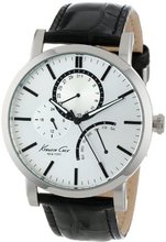 Kenneth Cole New York KC1934 Dress Sport Silver Dial Sub-Second Eye Multi-Functions Strap