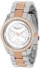 Kenneth Cole New York KC4905 Transparency Two-Tone Yellow Rose Gold Transparent Bracelet