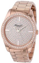 Kenneth Cole New York KC4958 Classic Triple Rose Gold Bracelet Stone Dial