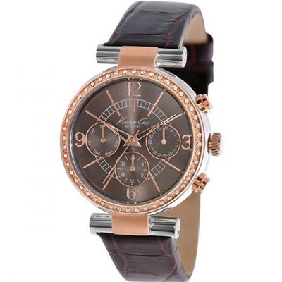 Kenneth Cole New York Brown Leather Ladies KC2747