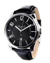 Kenneth Cole New York Leather Collection Black Dial #KC1708