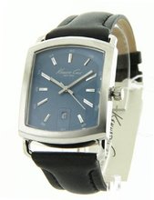 Kenneth Cole New York Leather Collection Blue Dial #KC1703