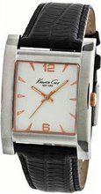 Kenneth Cole New York Leather Collection Silver Dial #KC1622