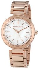 Kenneth Jay Lane KJLANE-2012 Mother-Of-Pearl Dial Rose Gold Ion-Plated Stainless Steel