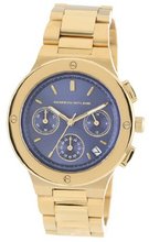 Kenneth Jay Lane KJLANE-2105 Chronograph Blue Sunray Dial Gold Ion-Plated Stainless Steel