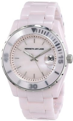 Kenneth Jay Lane KJLANE-3016 "3000 Series" Pink Ceramic Bracelet