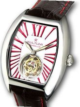 KULTUhR Superstar Tourbillon with Red Numerals on White Enamel-Style Dial Limited Edition