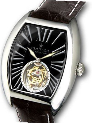 KULTUhR Superstar Tourbillon with Silver Numerals on Astro Black Dial Limited Edition