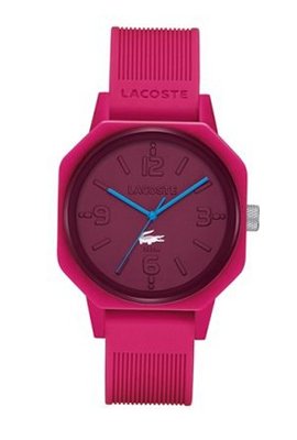 Lacoste 80th Anniversary Pink Dial Pink Silicone Unisex 2010693