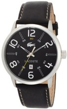 Lacoste Barcelona Black Dial Leather Strap 2010499