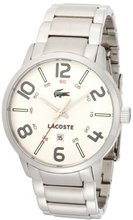 Lacoste Barcelona White Dial Stainless Steel 2010494