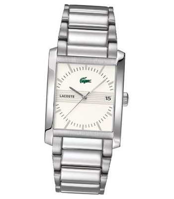 Lacoste Club Collection Berlin Steel Bracelet White Dial #2010515