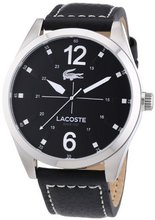 Lacoste Montreal Black Dial Black Leather 2010695
