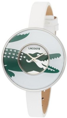 Lacoste Pink Leather Strap
