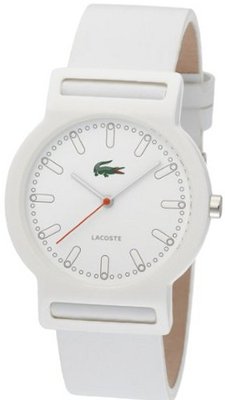 Lacoste White Leather Band Ladies - 2010484