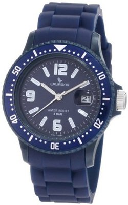 Laurens Unisex GW41J908Y Rotating Bezel Blue Rubber