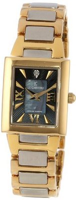 Le Chateau 1816LCLTT_BLK Diamond Accented Two-Tone
