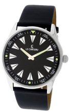 Le Chateau #2670M_BLK Ultra Slim Casual Leather Band Sports