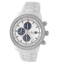 Le Chateau 5821M_WHT Bello Collection All Ceramic with Sapphire Crystal and C-Z