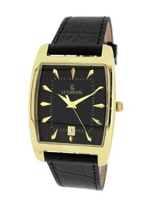 Le Chateau Black Dial Leather 7074MG-BK