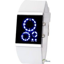 es for  Rectangle Mirror 2013 Latest Wrist White Color