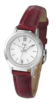 Limit Quartz with White Dial Analogue Display and Red PU Strap 6930.01